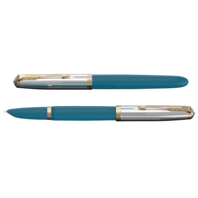 Vulpen Parker 51 Premium turquoise GT fijn