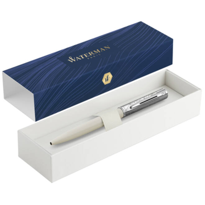 Balpen Waterman Allure DeLuxe white fijn