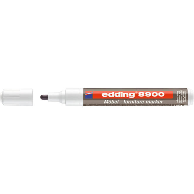 Viltstift edding 8900 meubel rond 1.5-2mm antiek notenhout blister à 1 stuk
