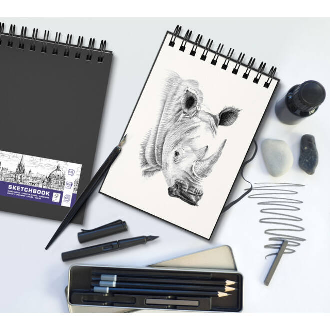 Schetsboek Oxford A4 50 vel 100 gram spiraal