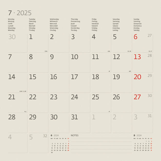 Kalender 2027 Helma 365 30x30cm paarden