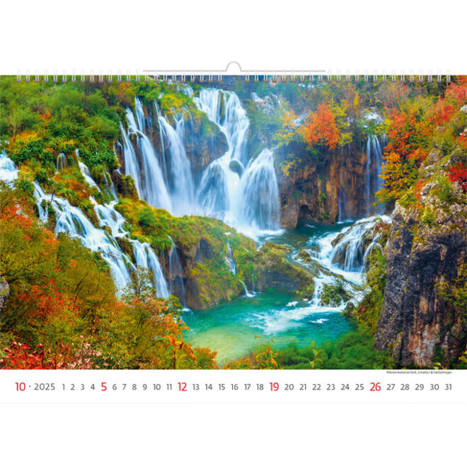 Kalender 2026 Helma 365 31.5x45cm Nationale parken