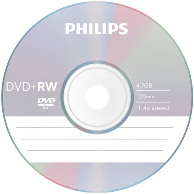 DVD+RW Philips 4.7GB 4x SP (10)