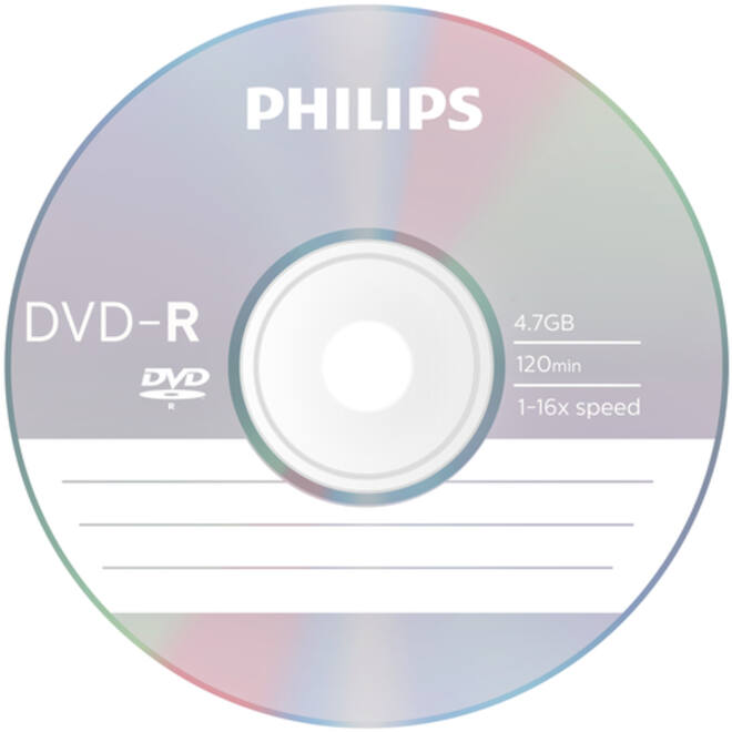 DVD-R Philips 4.7GB 16x SP (50)