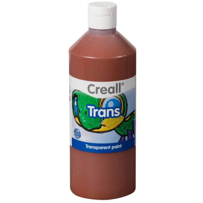 Raamverf Creall Trans bruin 500ml