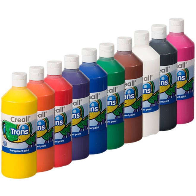 Raamverf Creall Trans paars 500ml
