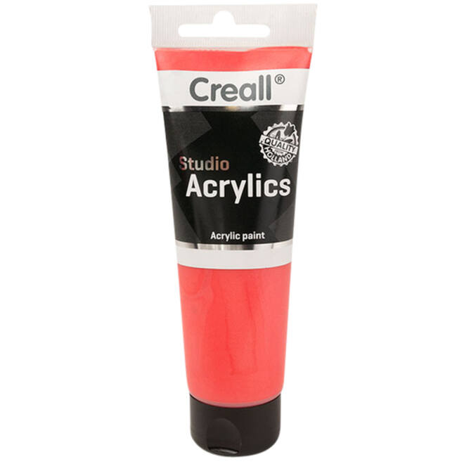 Acrylverf Creall Studio Acrylics metallic red 250ml