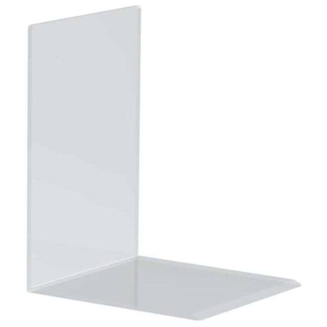 Boekensteun MAUL acryl 16x15x21cm set 2 glashelder