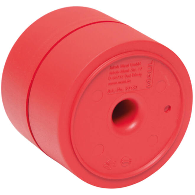 Papercliphouder MAULpro Blauwe Engel recycled Ø73x60mm rood