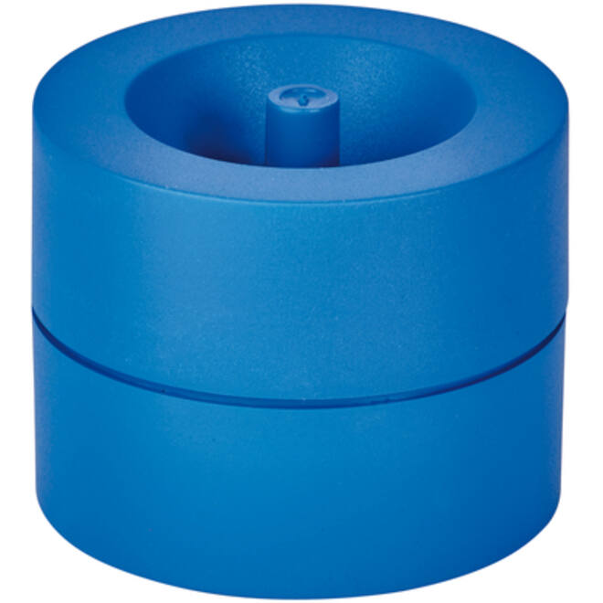 Papercliphouder MAULpro Blauwe Engel recycled Ø73x60mm blauw