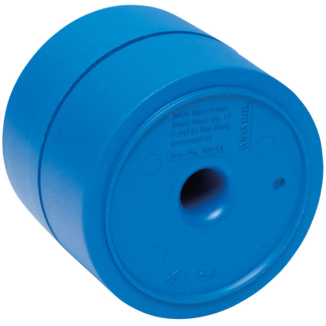 Papercliphouder MAULpro Blauwe Engel recycled Ø73x60mm blauw