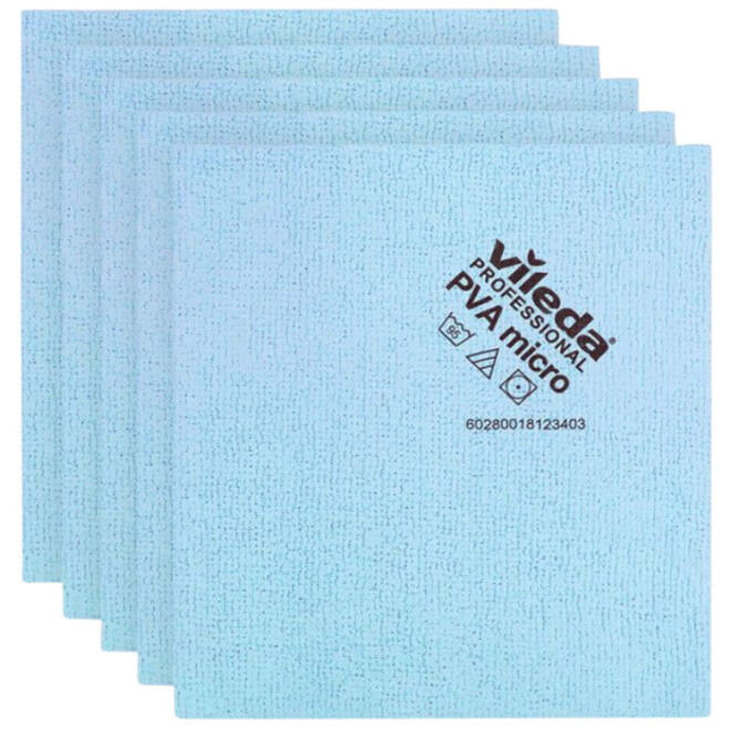 Microvezeldoeken Vileda Pro blauw