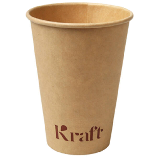 Beker kraft IEZZY 180ml 50 stuks bruin