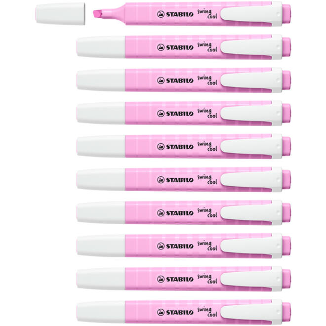 Markeerstift STABILO Swing cool 275/158 pastel fris fuchsia