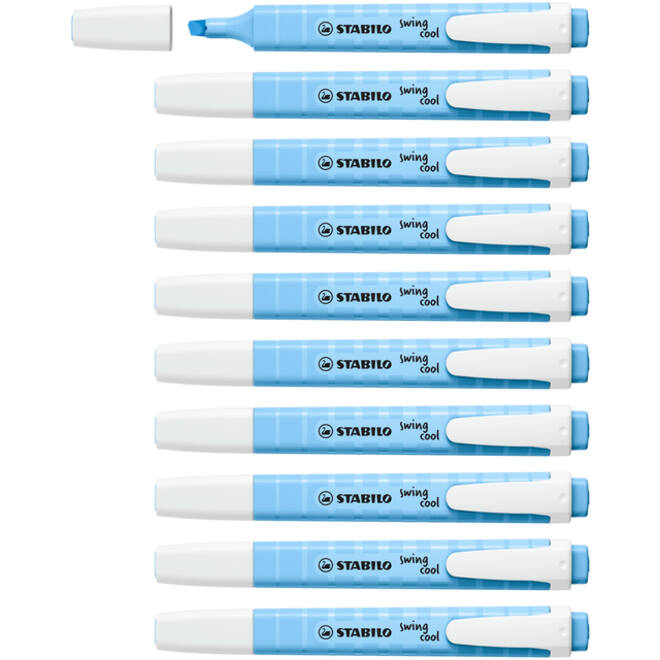 Markeerstift STABILO Swing cool 275/112 pastel luchtig blauw