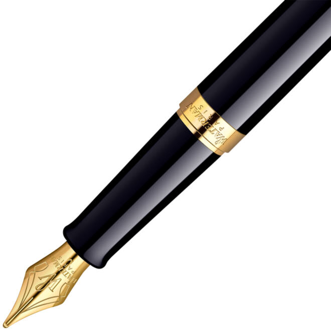 Vulpen Waterman Hémisphère black lacquer GT medium