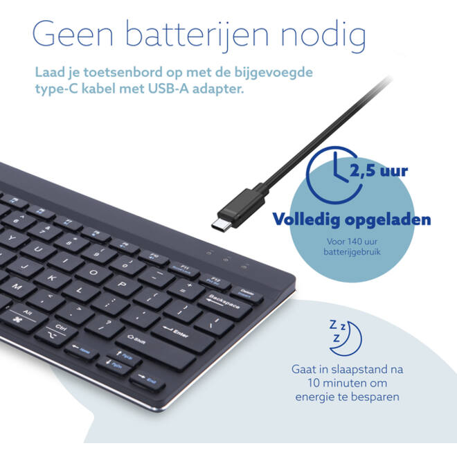 Toetsenbord R-Go Ergonomisch Compact Break QWERTY