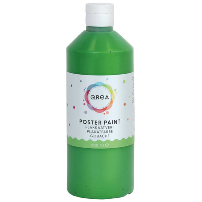 Plakkaatverf Qrea middengroen 500ml