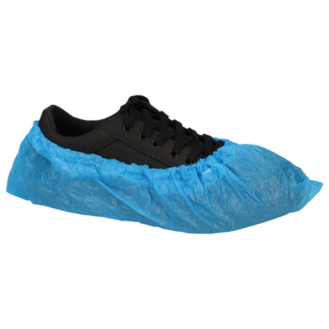 Schoenovertrek CMT 40mu geruwd maat 36-46 CPE blauw