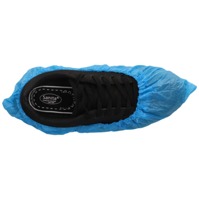 Schoenovertrek CMT 40mu geruwd maat 36-46 CPE blauw