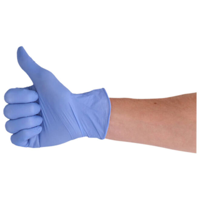 Handschoen CMT XL soft nitril violet