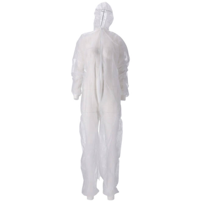 Overall CMT L non-woven ritssluiting PP wit