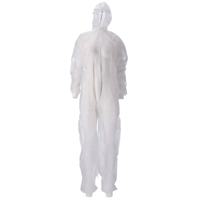 Overall CMT M non-woven ritssluiting PP wit