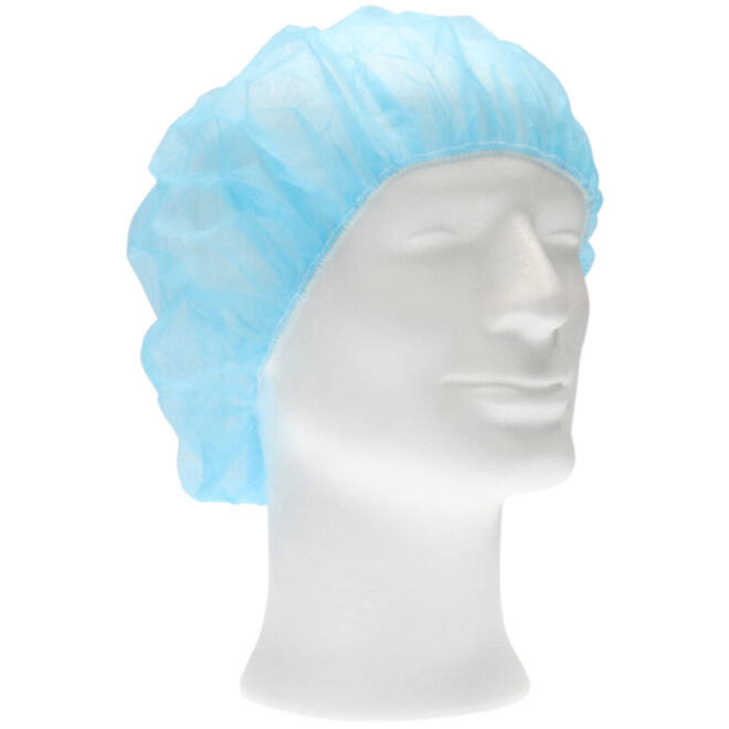 Haarnet CMT bouffant non-woven L 53cm PP blauw
