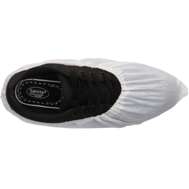 Schoenovertrek CMT 40mu geruwd maat 36-42 CPE wit