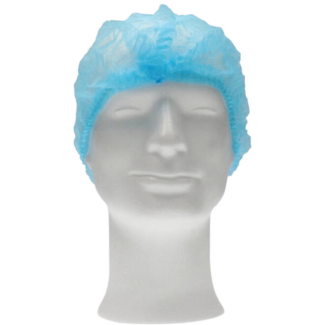 Haarnet CMT clip non-woven M 50cm PP blauw