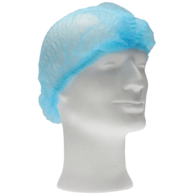 Haarnet CMT clip non-woven M 50cm PP blauw