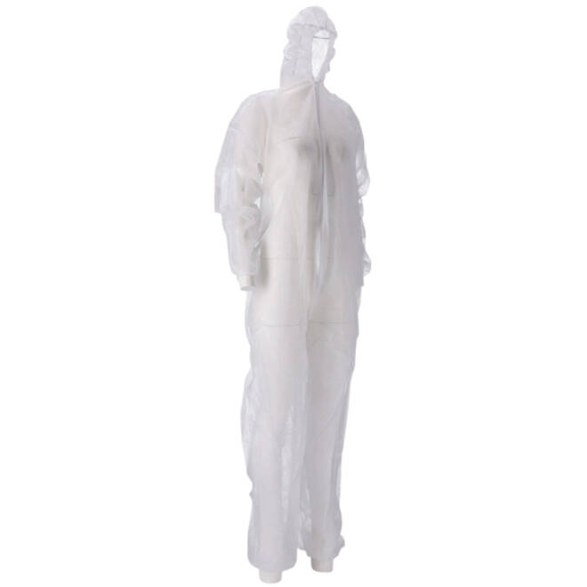 Overall CMT XL non-woven ritssluiting PP wit