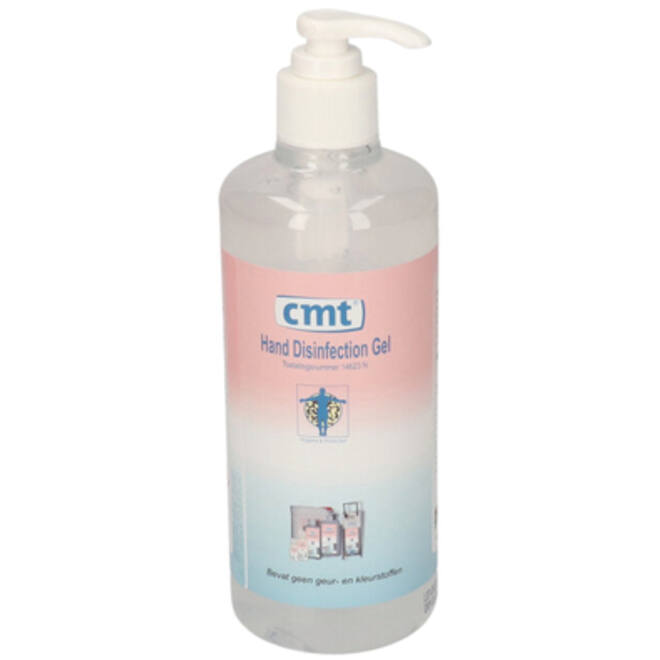Handdesinfectie CMT pompflacon alcoholgel 500ml