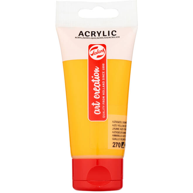 Acrylverf Talens Art Creation 270 azogeel donker tube à 75ml