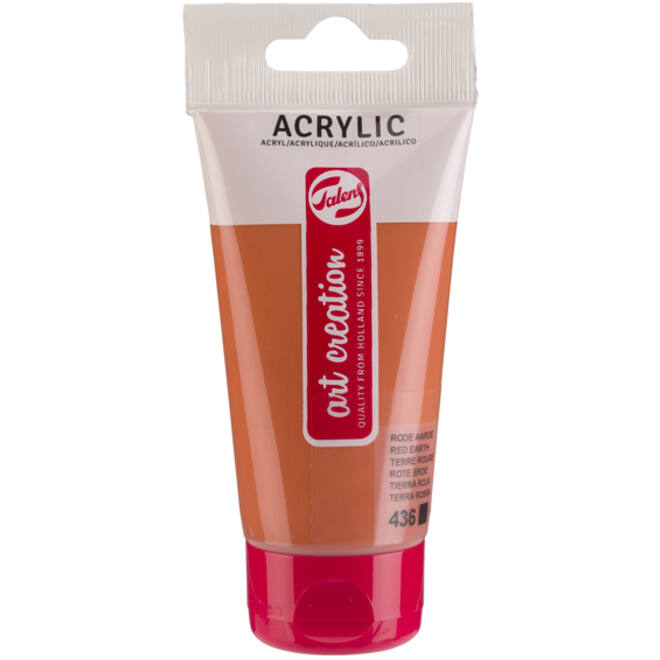 Acrylverf Talens Art Creation 436 rode aarde tube à 75ml