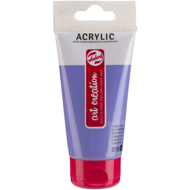 Acrylverf Talens Art Creation 519 ultramarijnviolet licht tube à 75ml