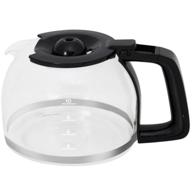 Koffiezetapparaat Inventum 1.25liter zwart met rvs