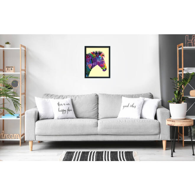 Schilderen op nummers CreArt Zebra