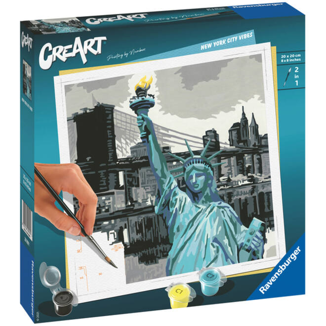 Schilderen op nummers CreArt New York City