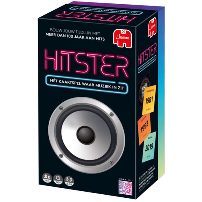 Kaartspel Hitster 16+ waar muziek in zit