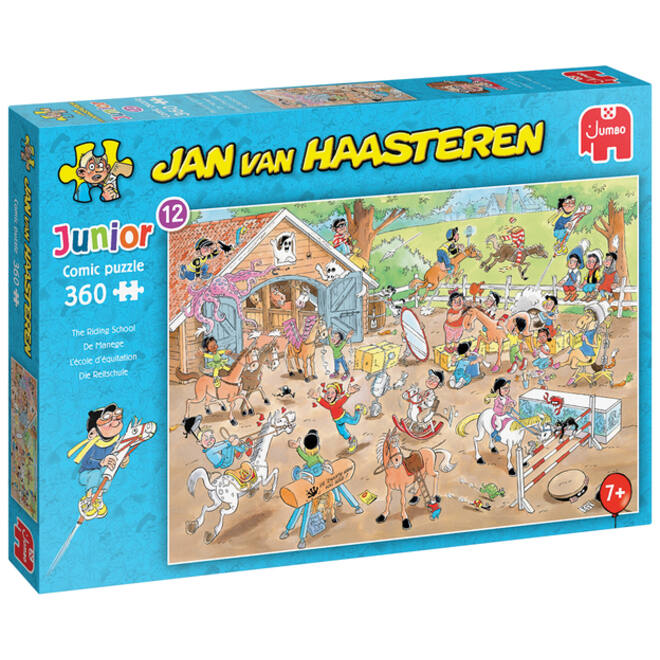 Puzzel Jan van Haasteren Junior The Riding School 360 stukjes