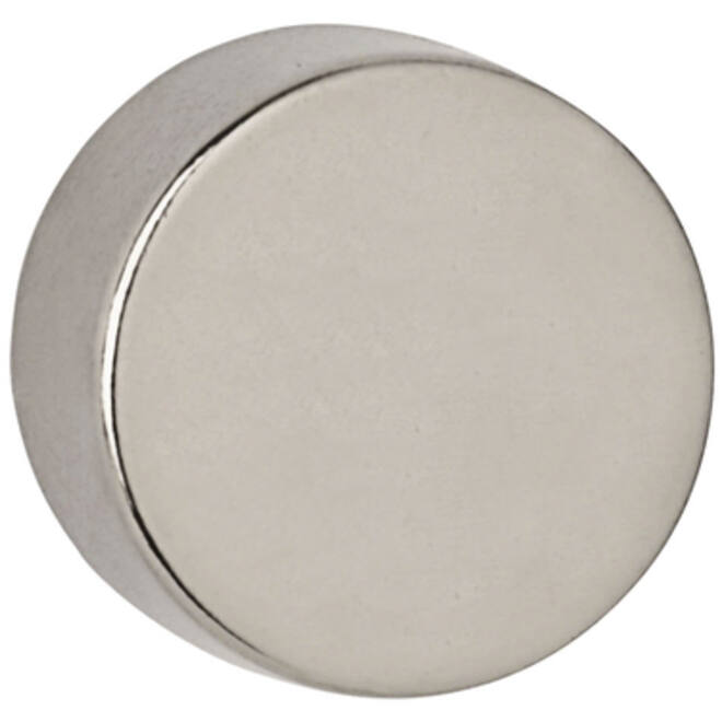 Magneet MAUL Neodymium rond 15x10mm 8kg 4stuks