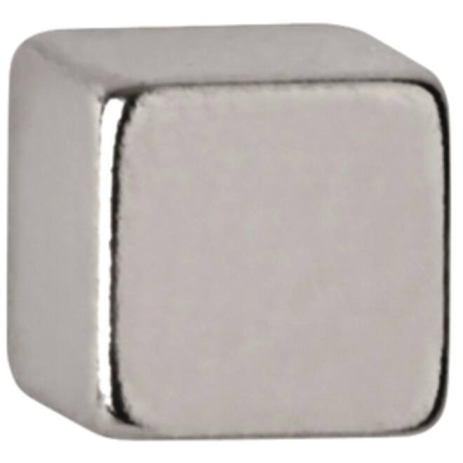 Magneet MAUL Neodymium kubus 5x5x5mm 1.1kg 10stuks