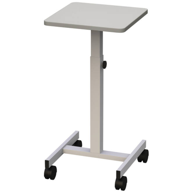 Mobiele tafel MAUL 37,5 x 39,0cm hoogte 64-100cm tot 20kg geremd