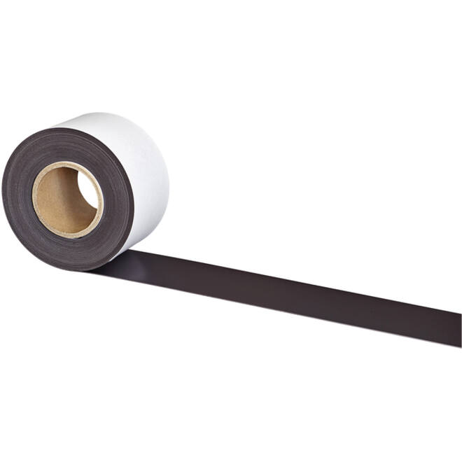 Magneetband MAUL 10mx100mmx1mm zelfklevend