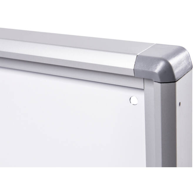 Binnenvitrine wand MAULextraslim whiteboard 2xA4 met slot