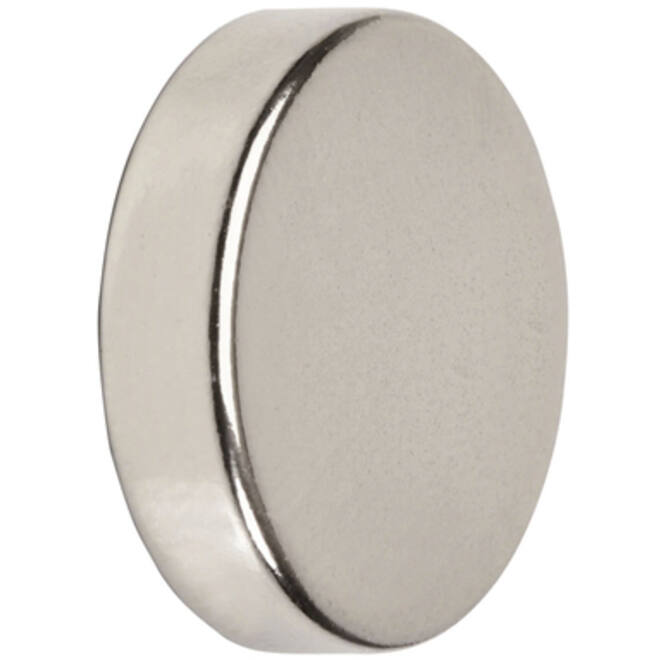Magneet MAUL Neodymium rond 20x5mm 6.2kg 4stuks
