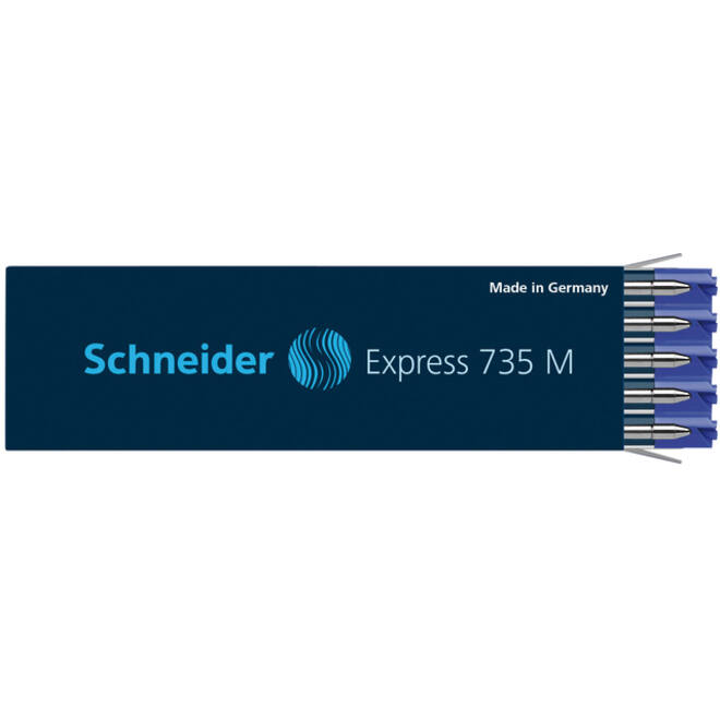 Balpenvulling Schneider Express 735 medium blauw