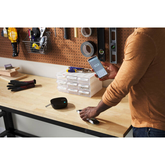 Labelprinter Dymo LetraTag 200B draagbaar bluetooth 12mm zwart