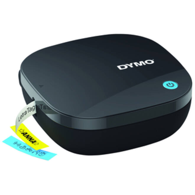 Labelprinter Dymo LetraTag 200B draagbaar bluetooth 12mm zwart